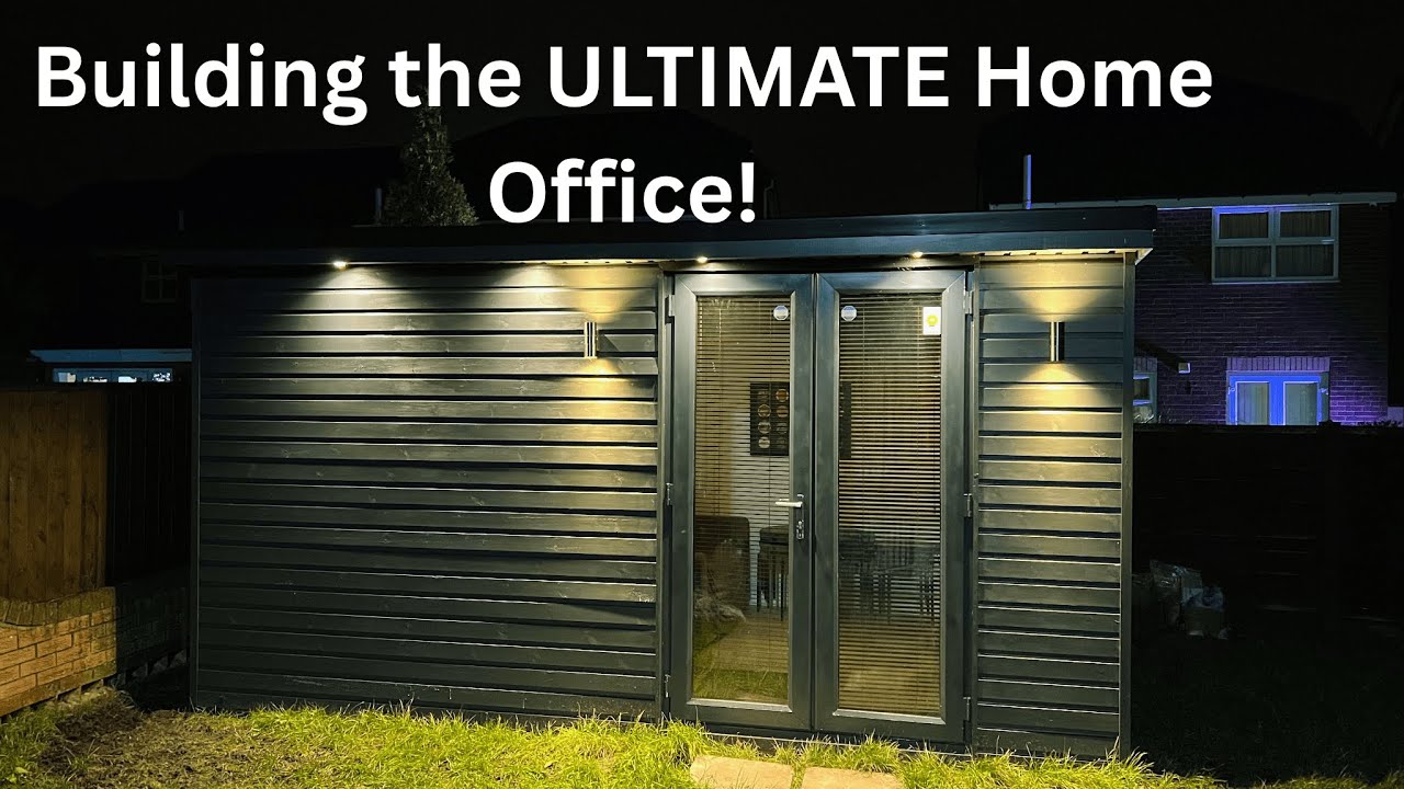 Building the ULTIMATE Pub Shed/Home Office/Summer House