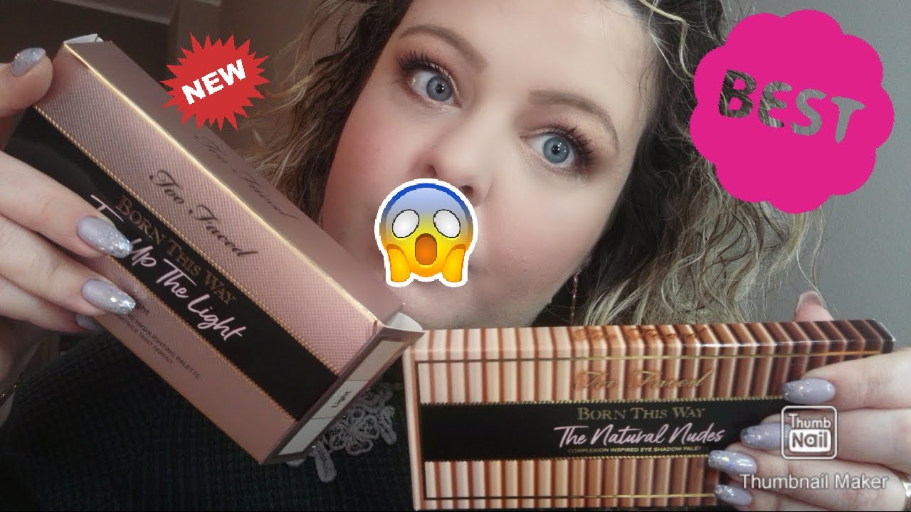 LE NUOVE PALETTE BORN THIS WAY DI TOO FACED....PROVIAMOLE INSIEME!