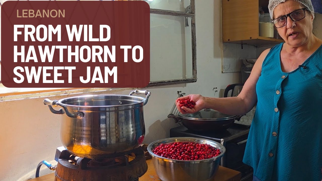 Zaarour Jam,  A Taste of Lebanese Wild Nature مربى الزعرور طعم من تراث الطبيعة البرية في لبنان