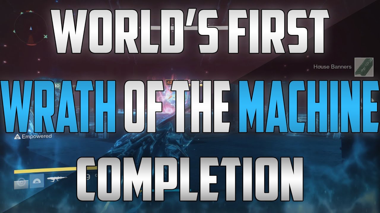World's First Wrath of the Machine Full Raid Completion