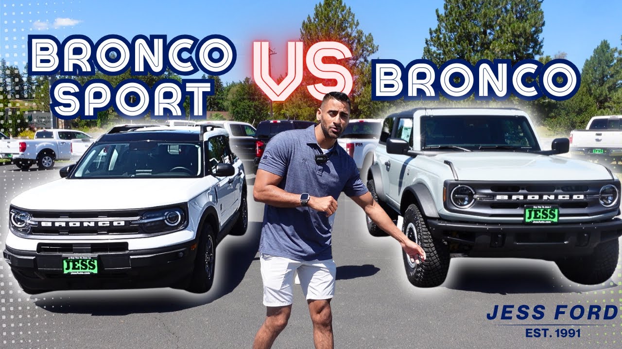 Bronco VS Bronco Sport: Which one is for me?