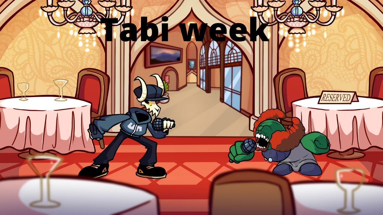 [FNF requested by Darkclaw Life Arts] Tricky sing Tabi Full week (Playable)
