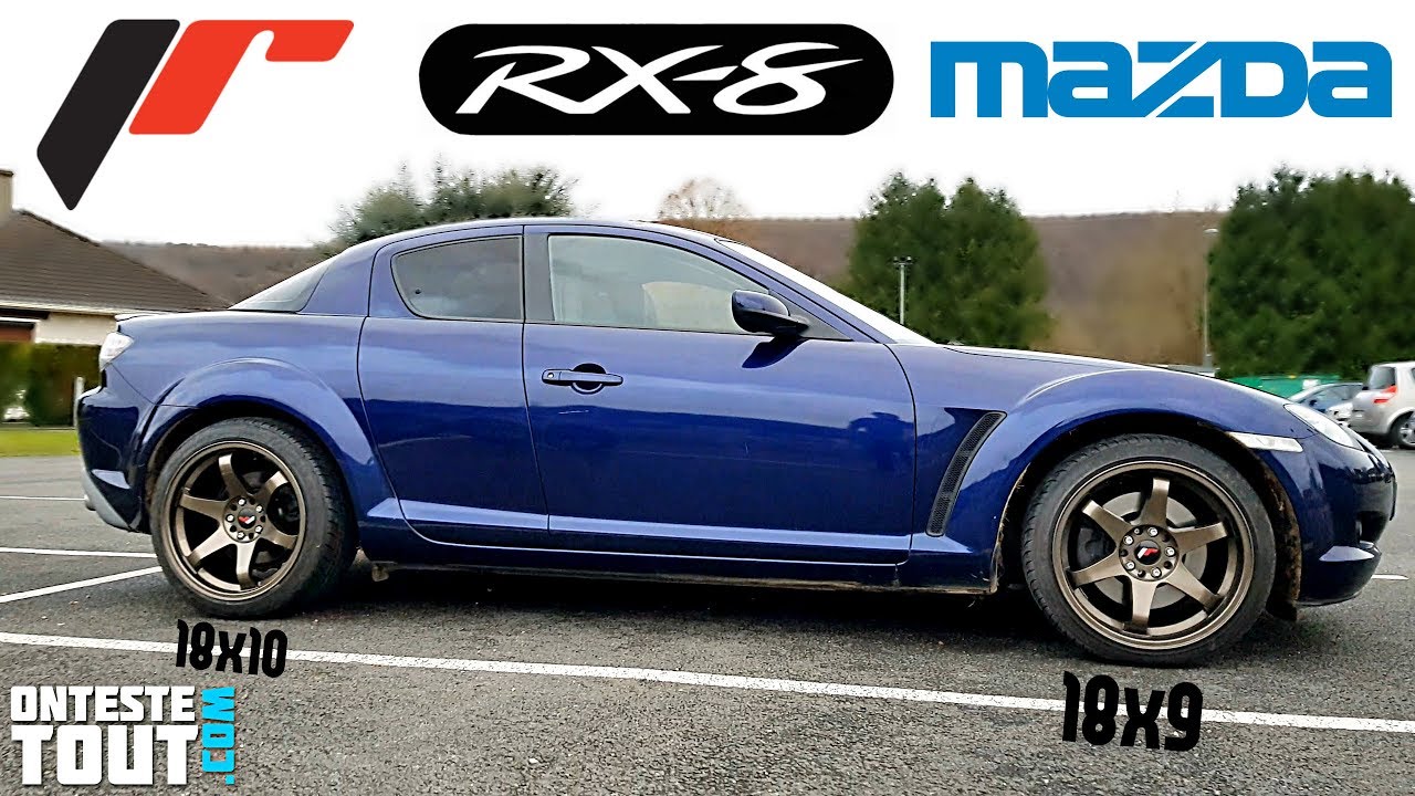 Les nouvelles jantes de ma Mazda RX8 😍 