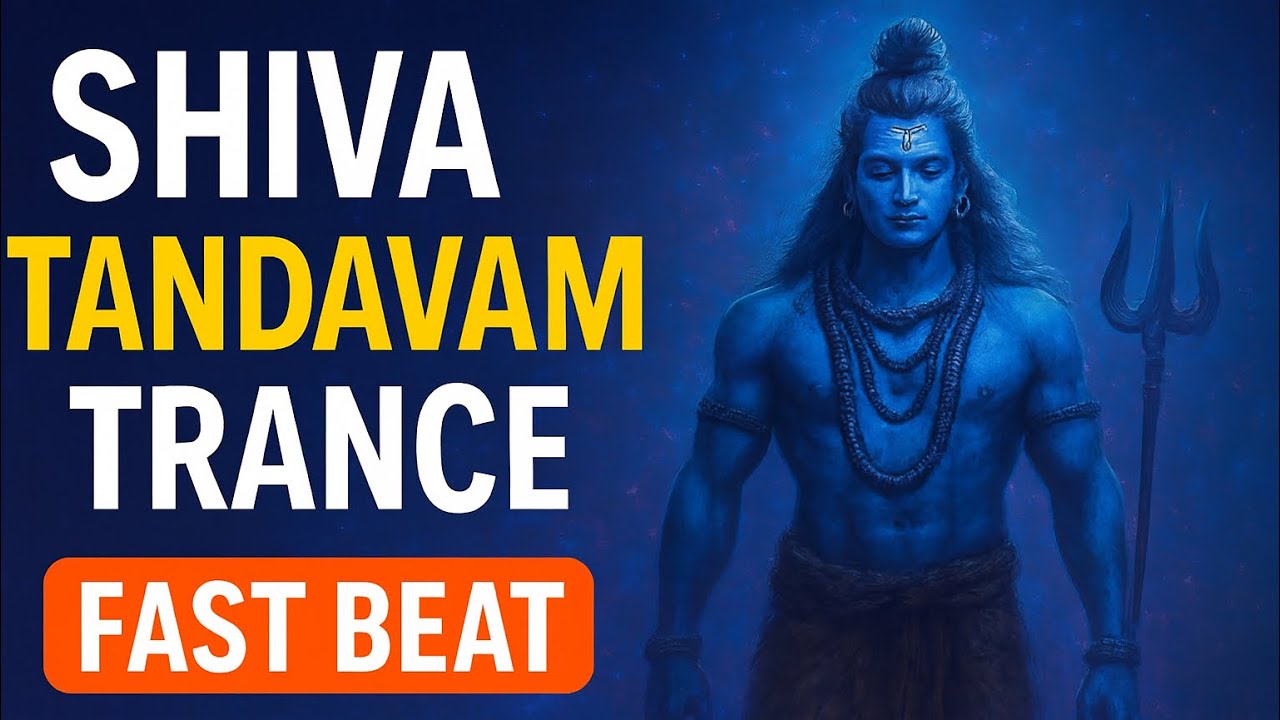 Shiva Tandavam Trance 🔱 Fast Beat | Mahadev Psy Trance | Powerful Shiva  Mix