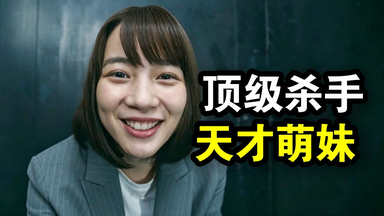 天才萌妹找工作，意外入职杀手公司，一不小心成为顶级杀手，一口气看完犯罪动作喜剧《幸福伽菜子的快乐杀手生活》！