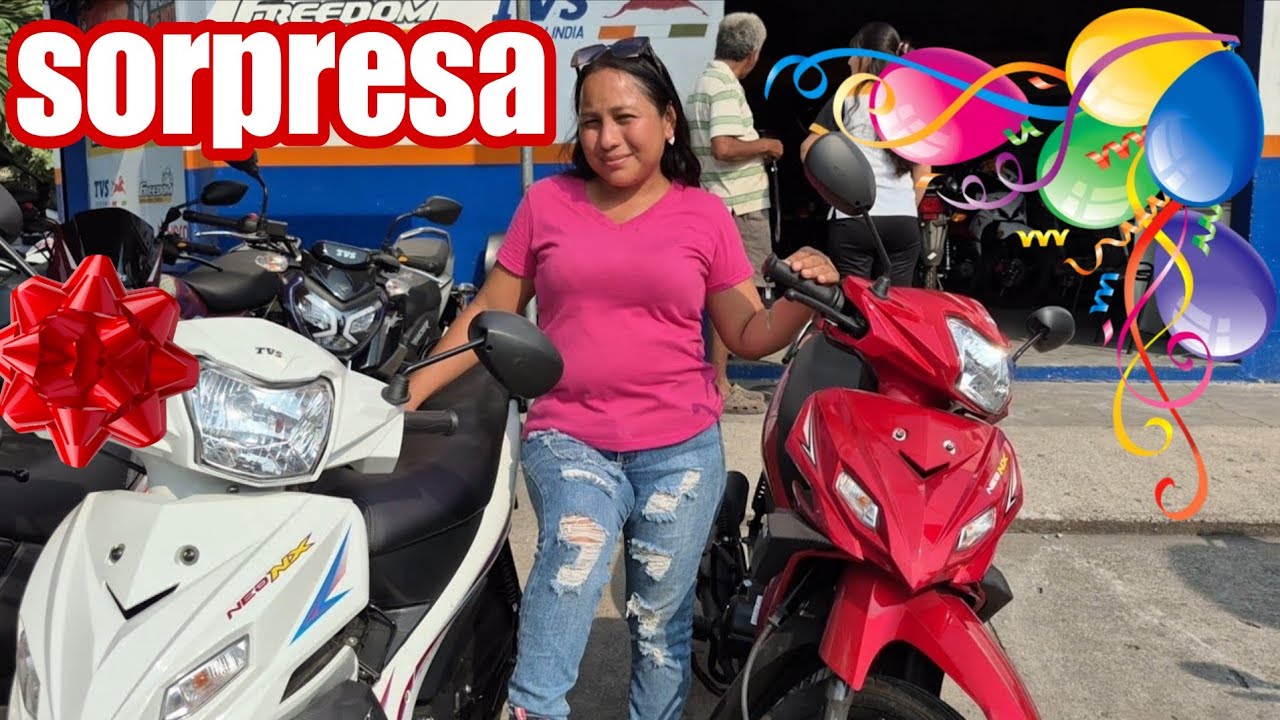 Moto Nueva del año mega Regalo adelantado de cumpleaños 😍🥳