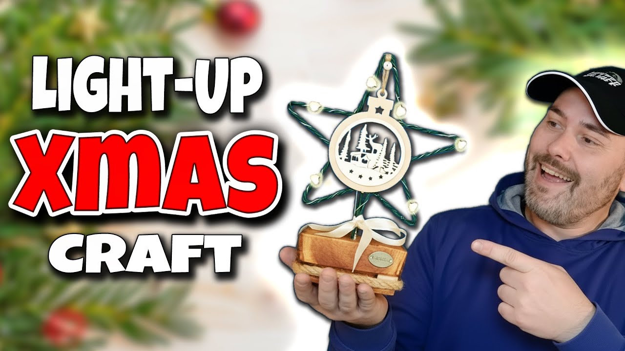 Stunning DIY Wooden Christmas Decorations Light Up Star Kids Can Build Too!