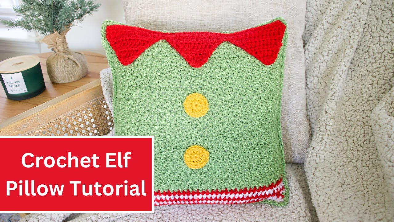 Crochet Elf Pillow Video Tutorial