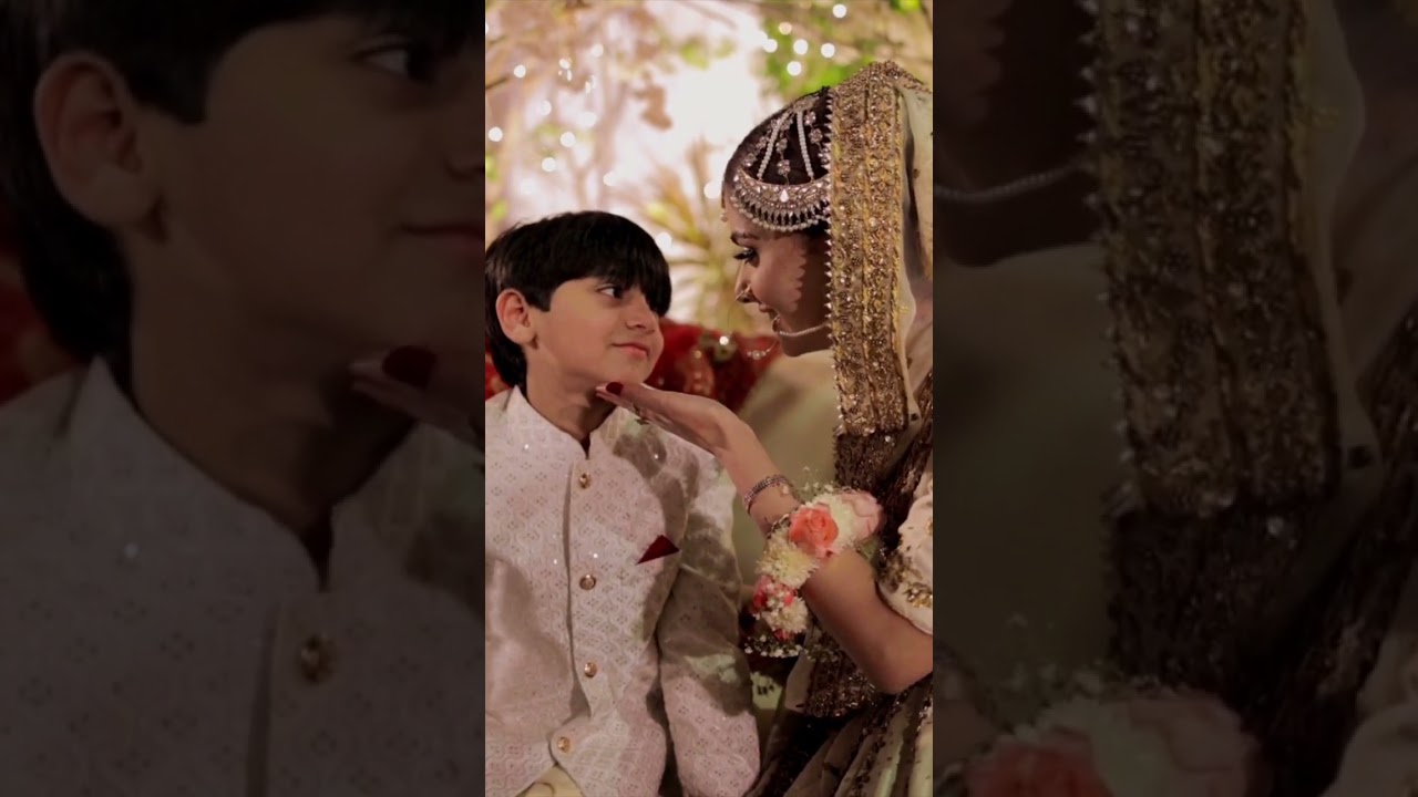 Younger Brother meeting the Bride after her Nikkah //TWSF