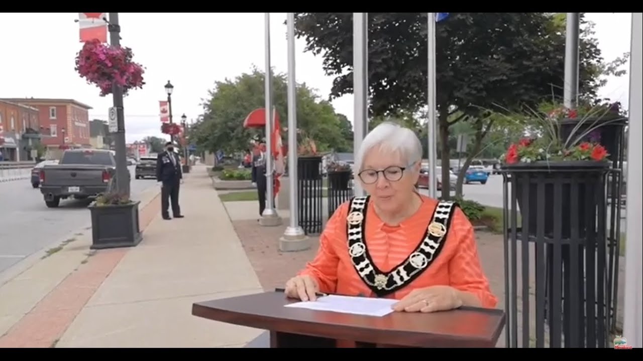 Canada Day Flag Raising, Moment of Reflection, and Community Awards