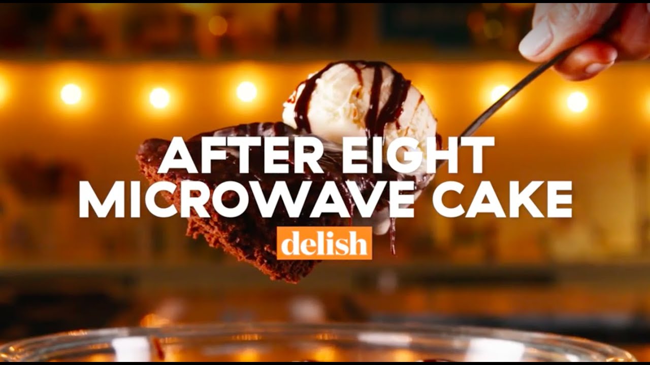 After Eight Cake Microwave Edition | Delish UK