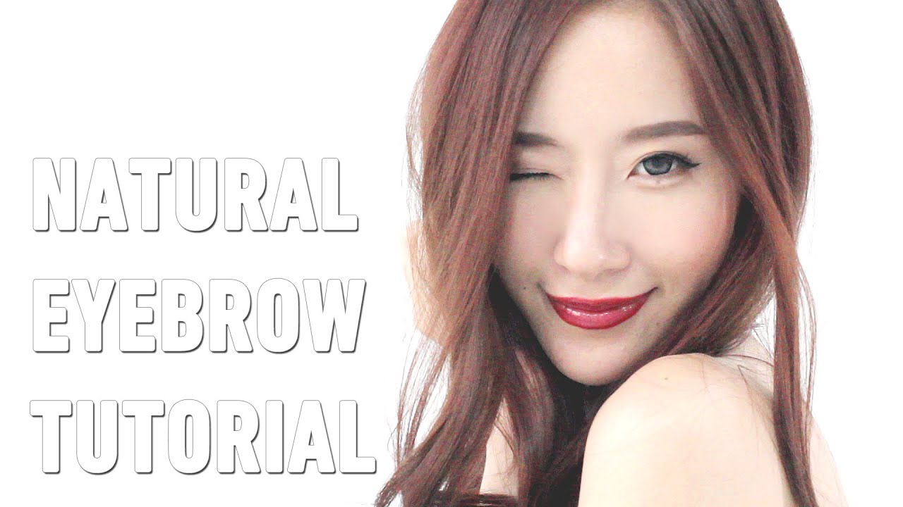 How To: Fuller, Natural-Looking Eyebrows | Elle Yamada
