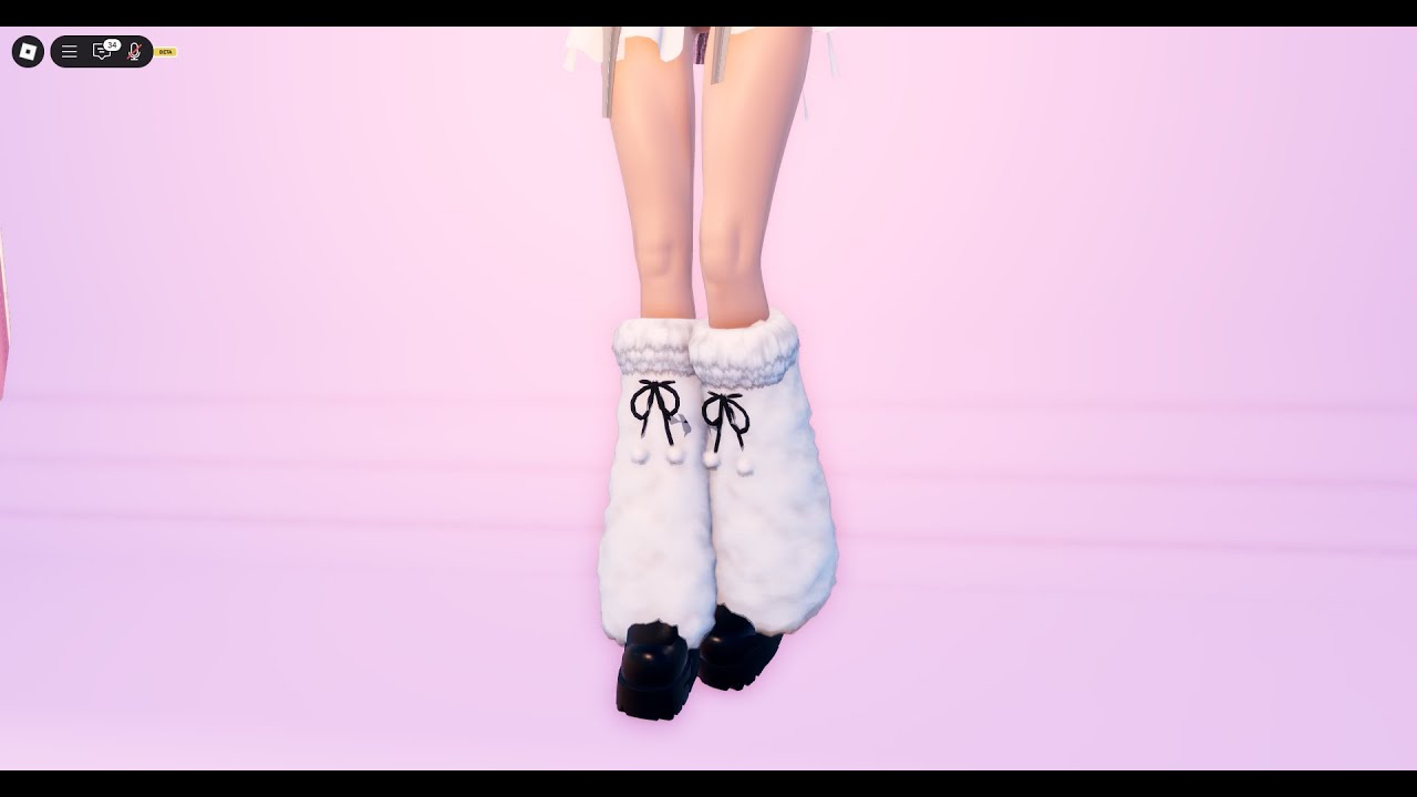 👢 From Basic to SLAY — Boots Hack in Dress to Impress! 😍⚡