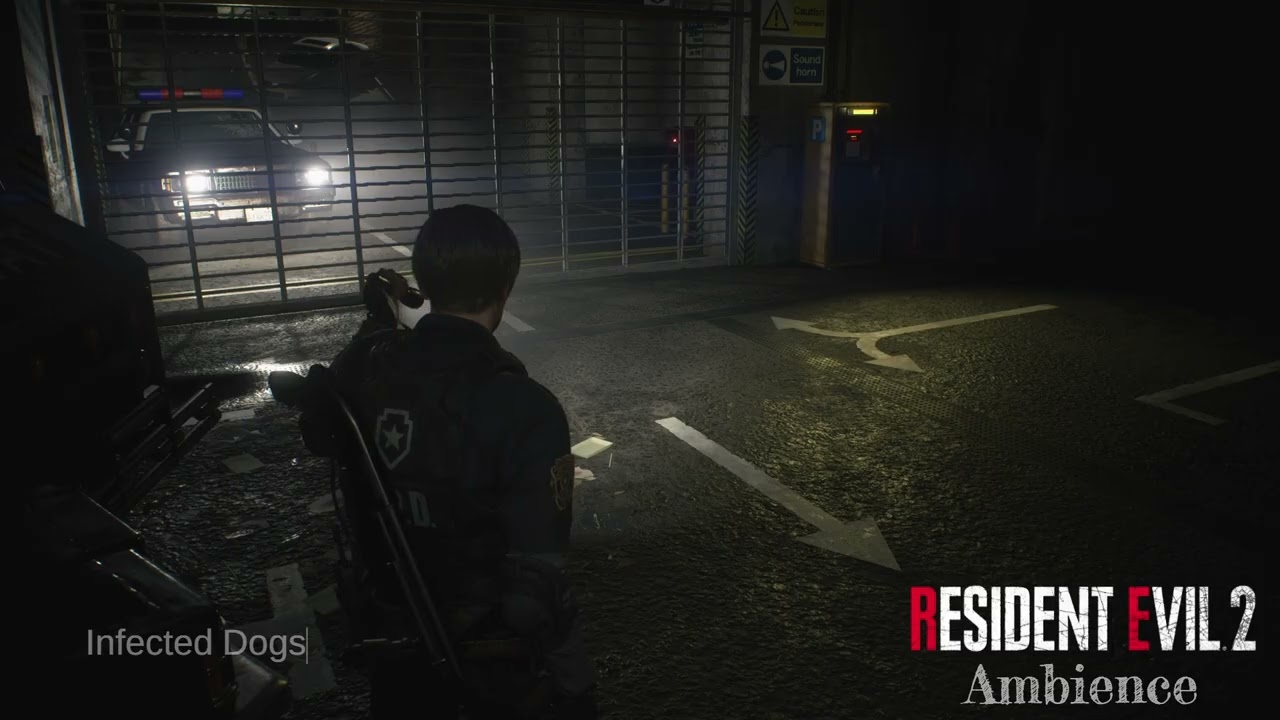Resident Evil 2 Ambience | Infected Dogs