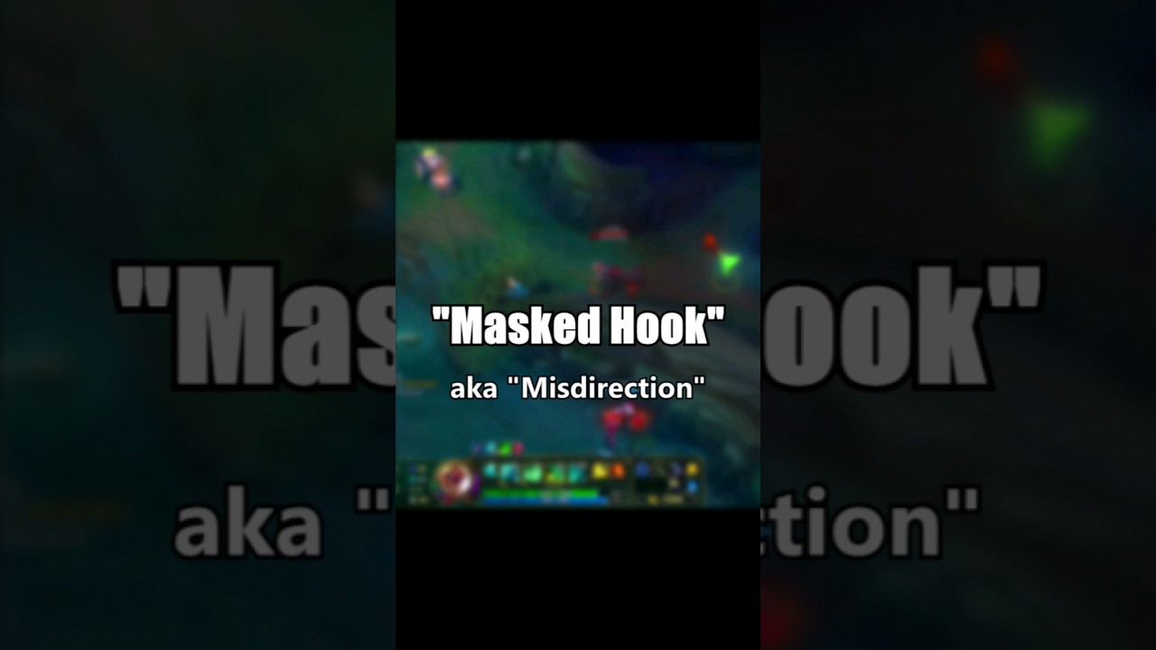 Thresh Hook Tips - Masking the Hook #thresh #leagueoflegends #shorts