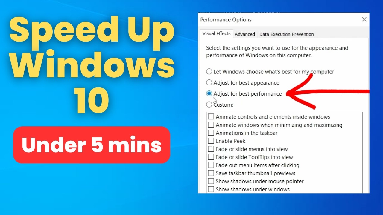 [2026] Как ускорить ПК / ноутбук на Windows 10 (Устранение зависаний и низкой производительности)