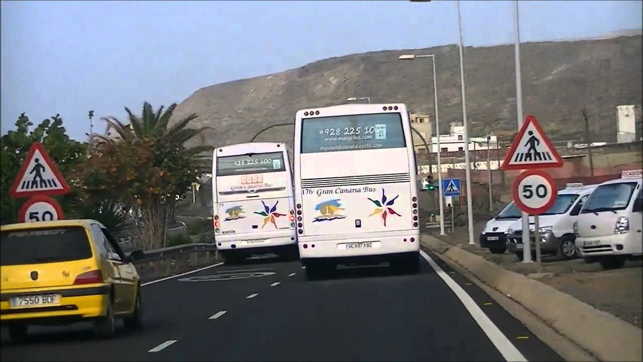 Excursión Vecinos de Agüimes a Santa Cristina en Guaguas de Gran Canaria Bus (video 3)