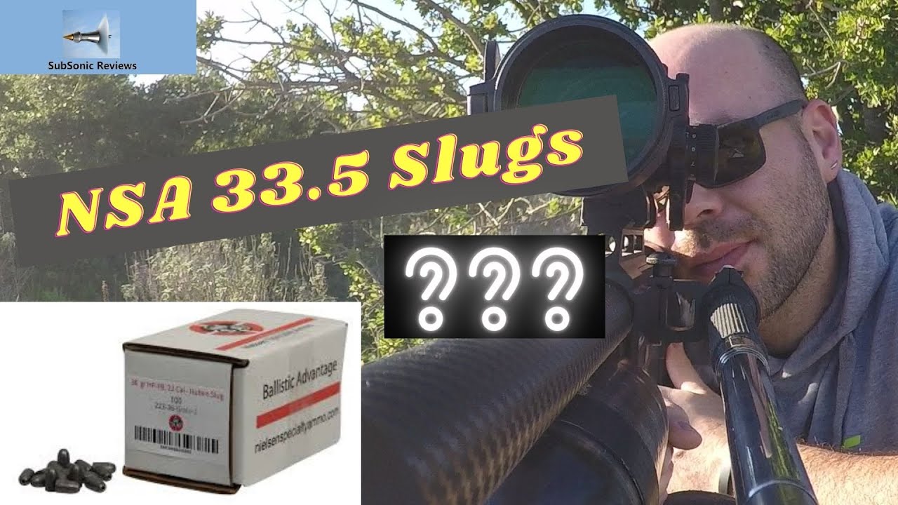 Testing the NSA 33.5 Slugs with the FX Impact