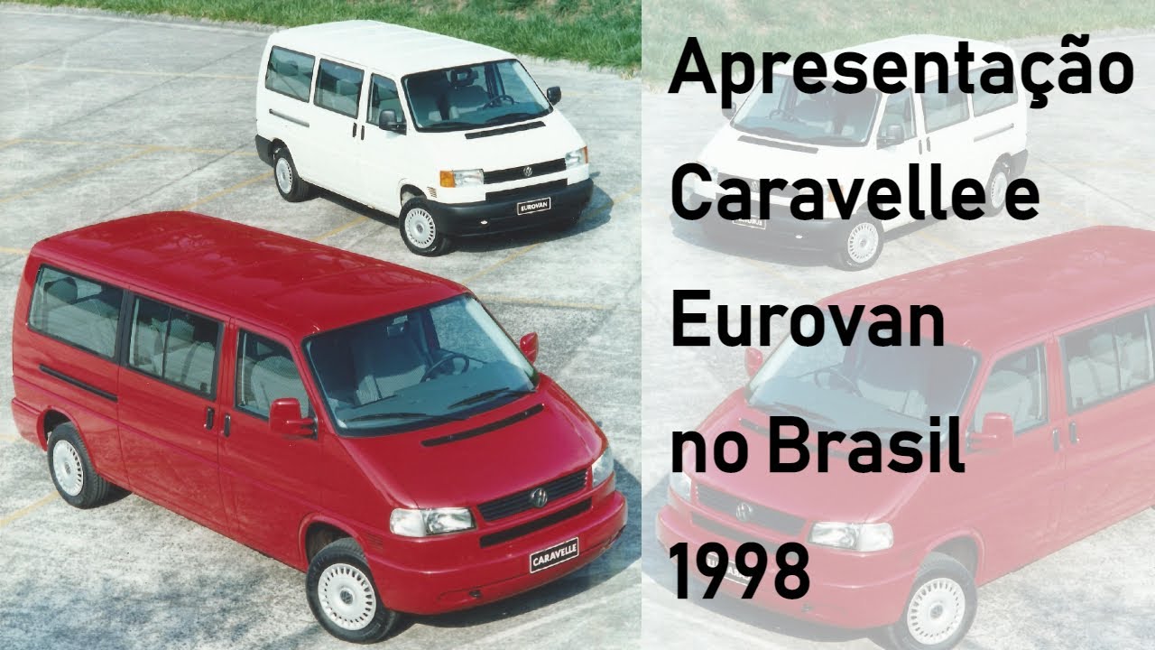 Apresentação VW Caravelle e Eurovan no Brasil