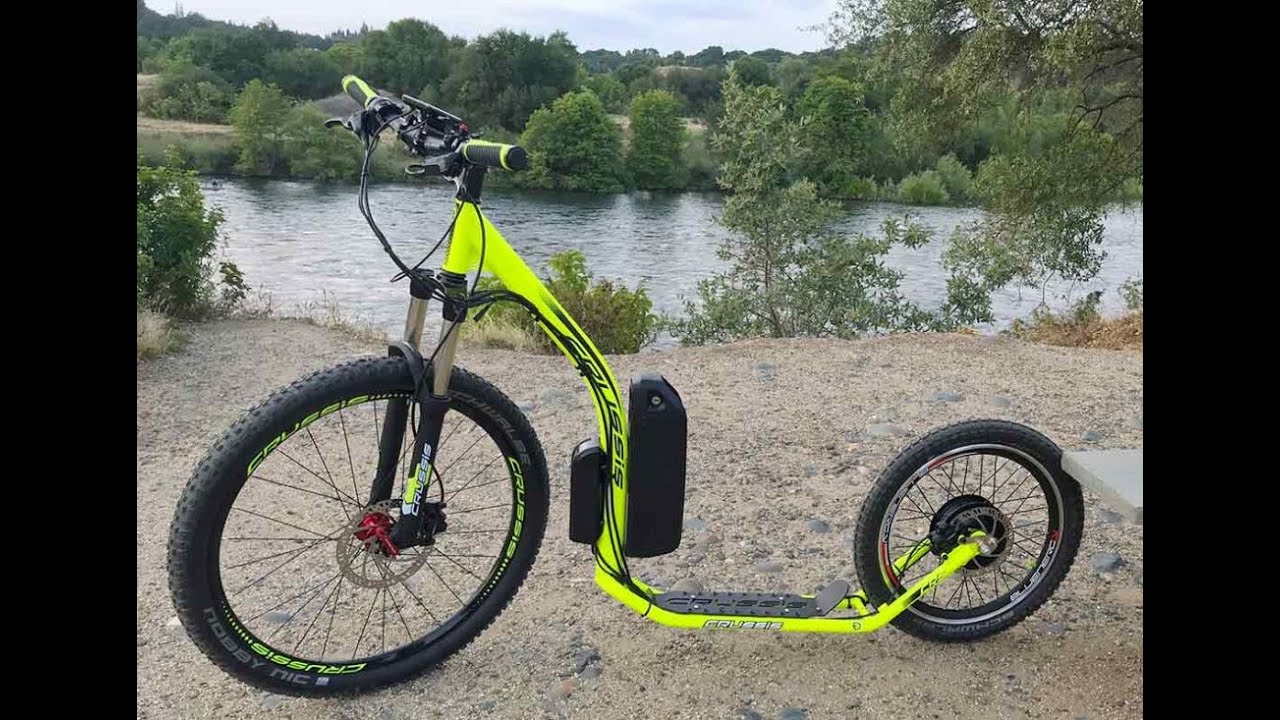Electric Kickbike (or “footbike”) - DIY Project