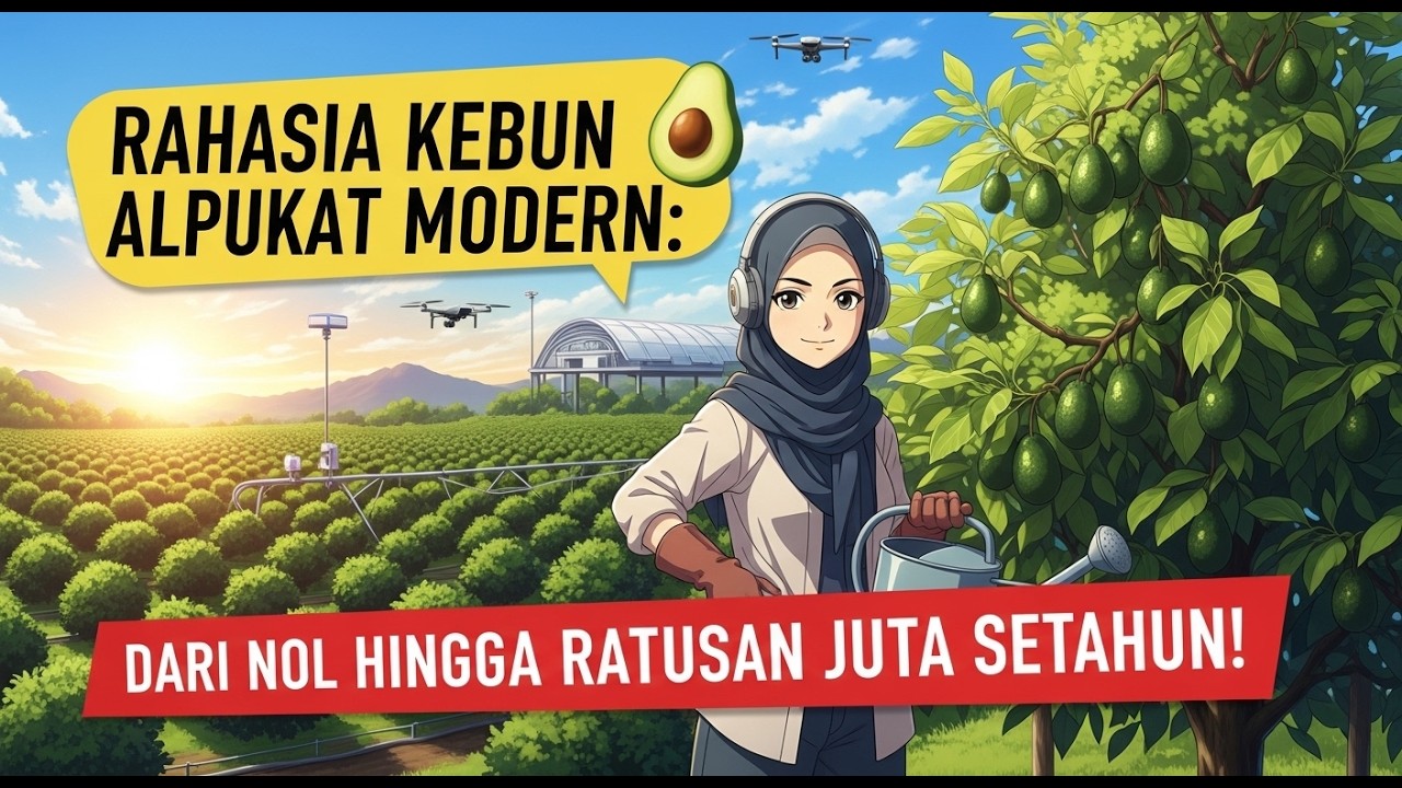 RAHASIA Kebun Alpukat Modern: Dari Nol Hingga Ratusan Juta Setahun!