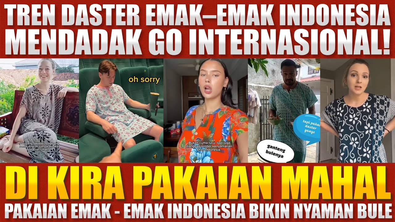 🔥 BISA-BISANYA DASTER JADI REBUTAN PARA BULE‼️ DIKIRA FASHION MAHAL, PADAHAL HARGANYA MURAH BANGET⁉️