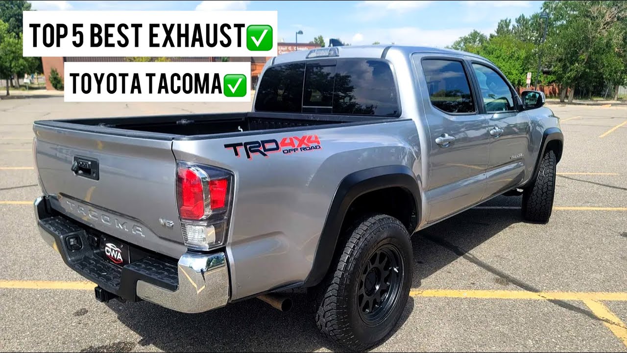 ТОП-5 выхлопных систем для Toyota Tacoma 2.7L 4 цилиндра! | 2016-2023