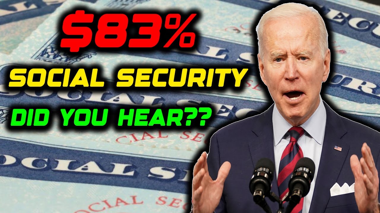 new social security update! 83% - Encouraging Social Security News