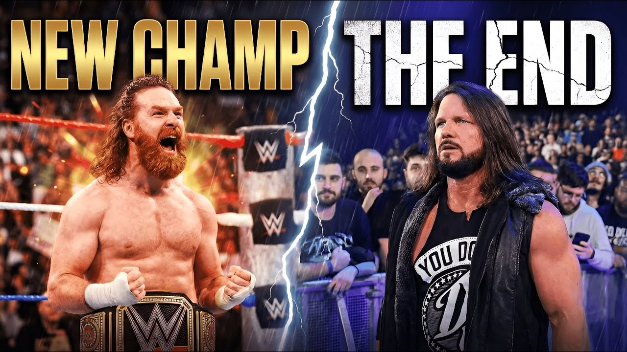 Too Soon for AJ STYLES to Retire? Can Sami Zayn WIN the title & WrestleMania Plans