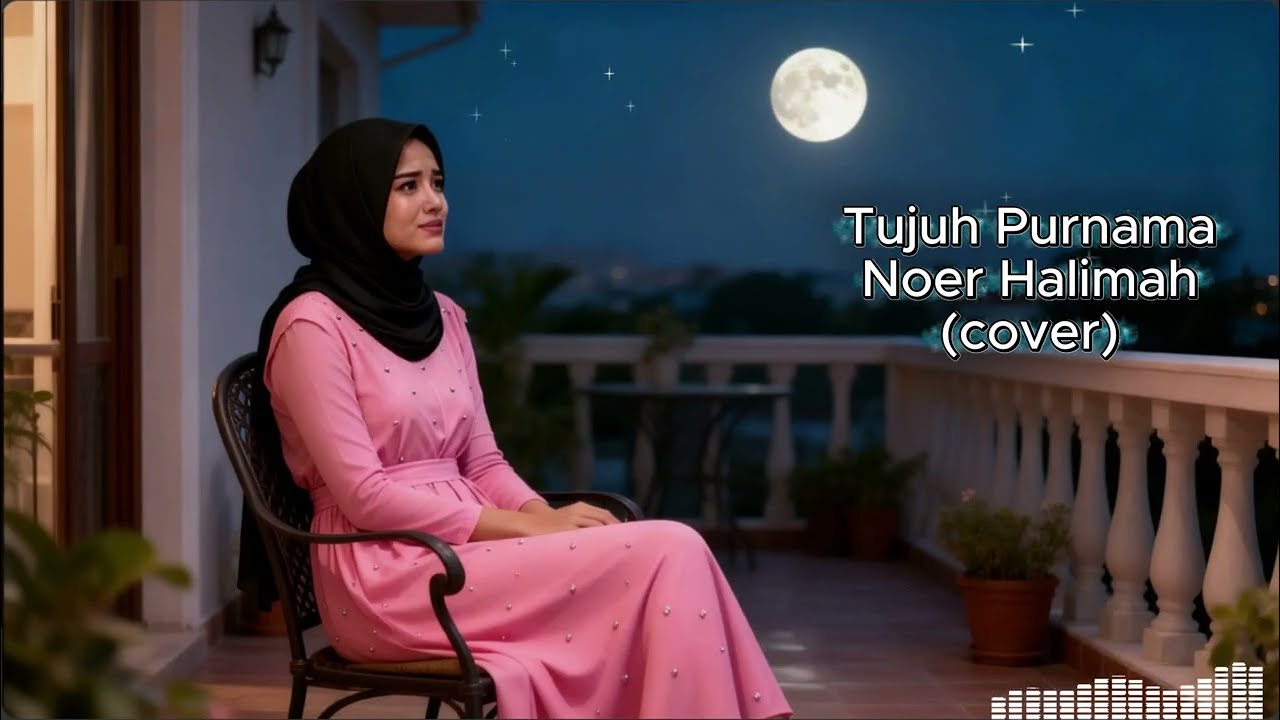 TUJUH PURNAMA  - NOER HALIMAH (cover) Melancholic POP ballad