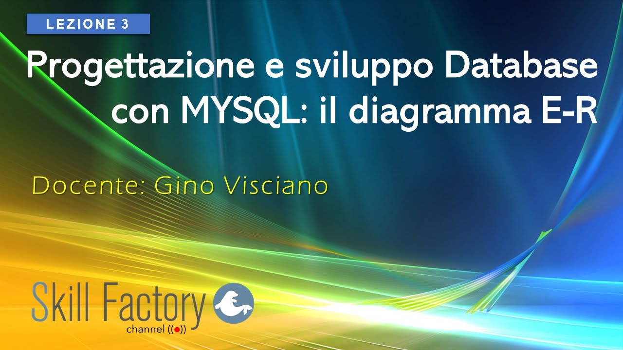 Progettazione e sviluppo database con mysql: il diagramma E-R - Lezione 3