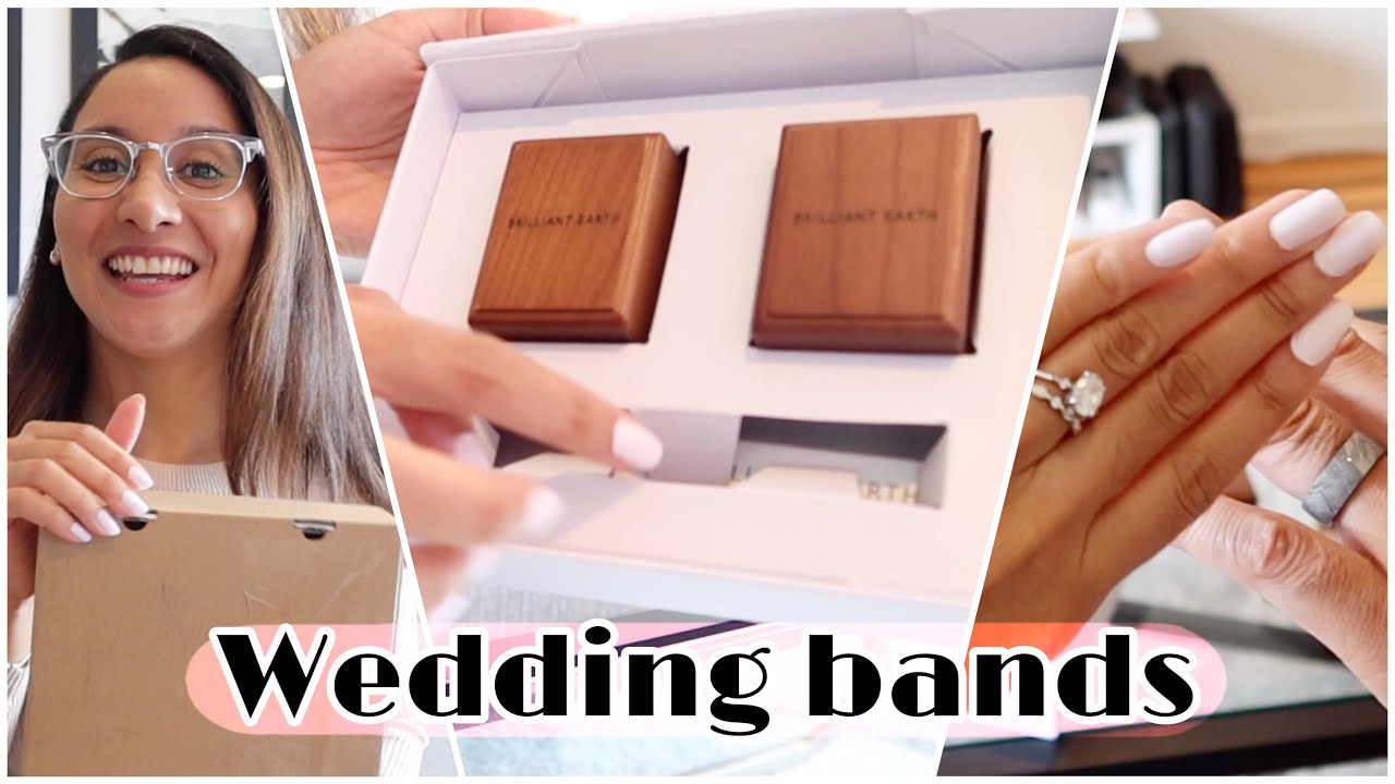 WE RECEIVED OUR WEDDING BANDS! / Brilliant Earth unboxing