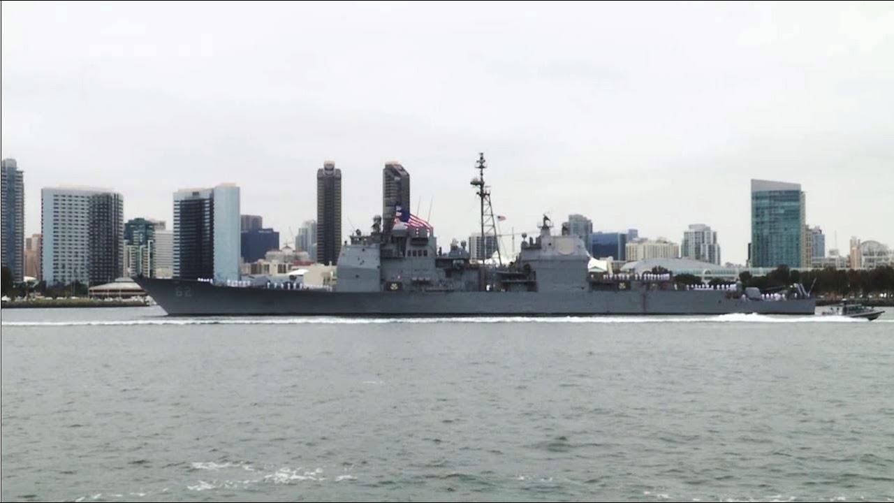 Chancellorsville Departs for Forward Deployment to 7th Fleet