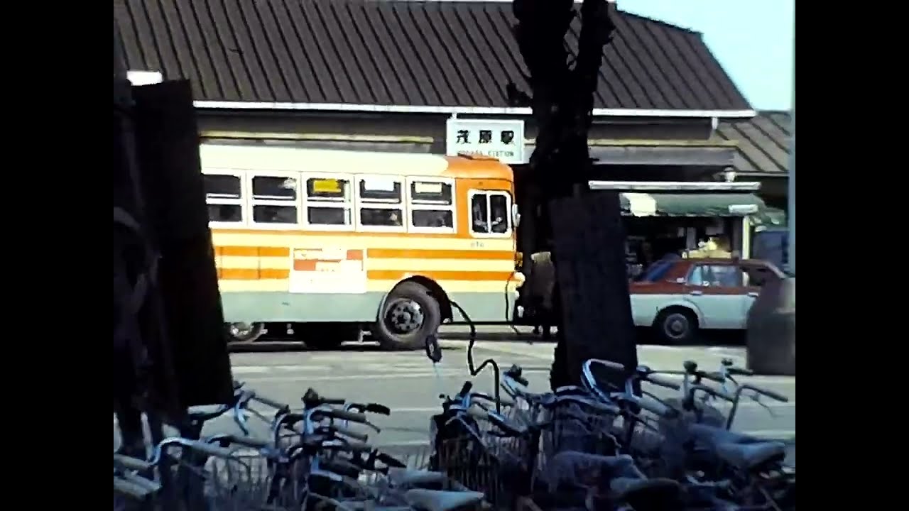 1980年　茂原駅高架化前