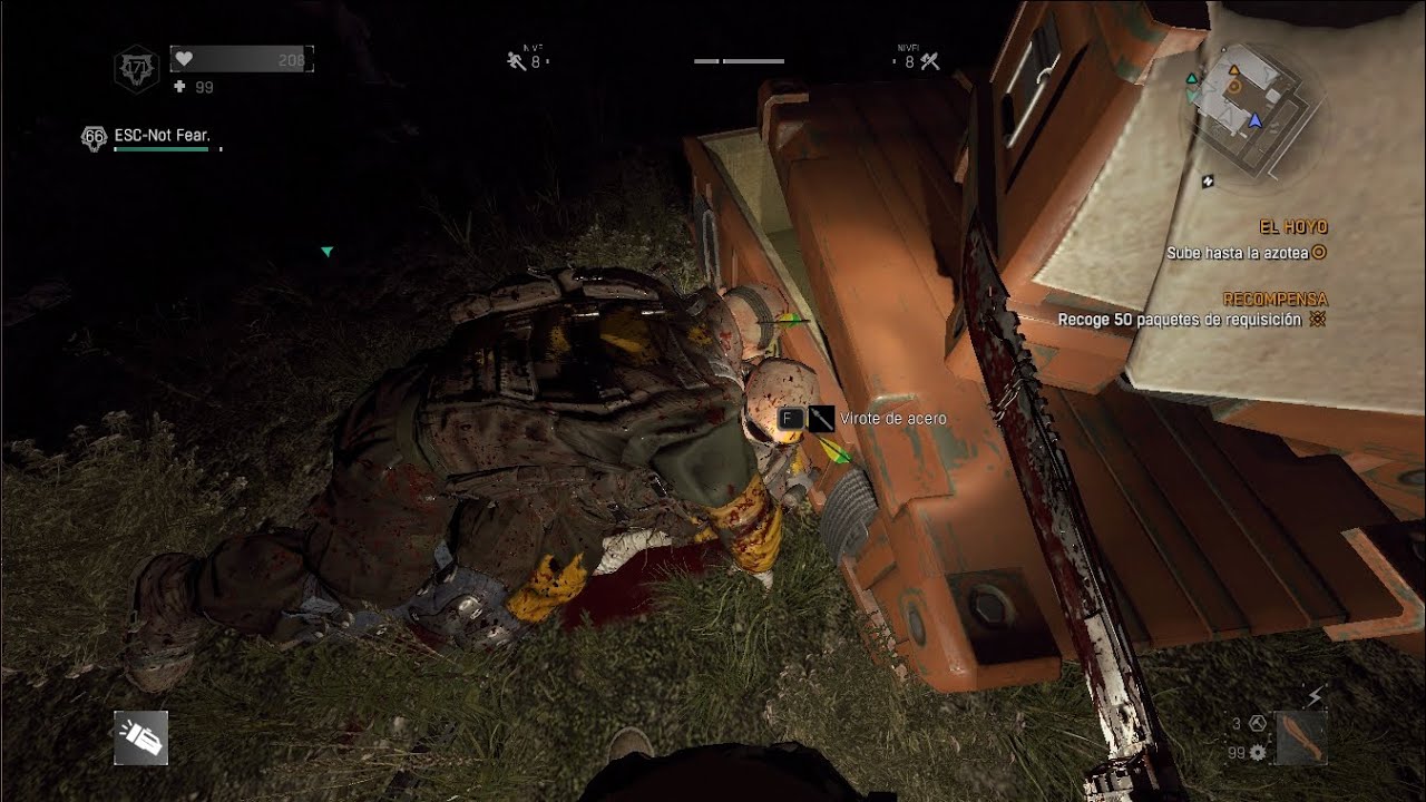 Dying light invasion humano//Muertes al cazador.