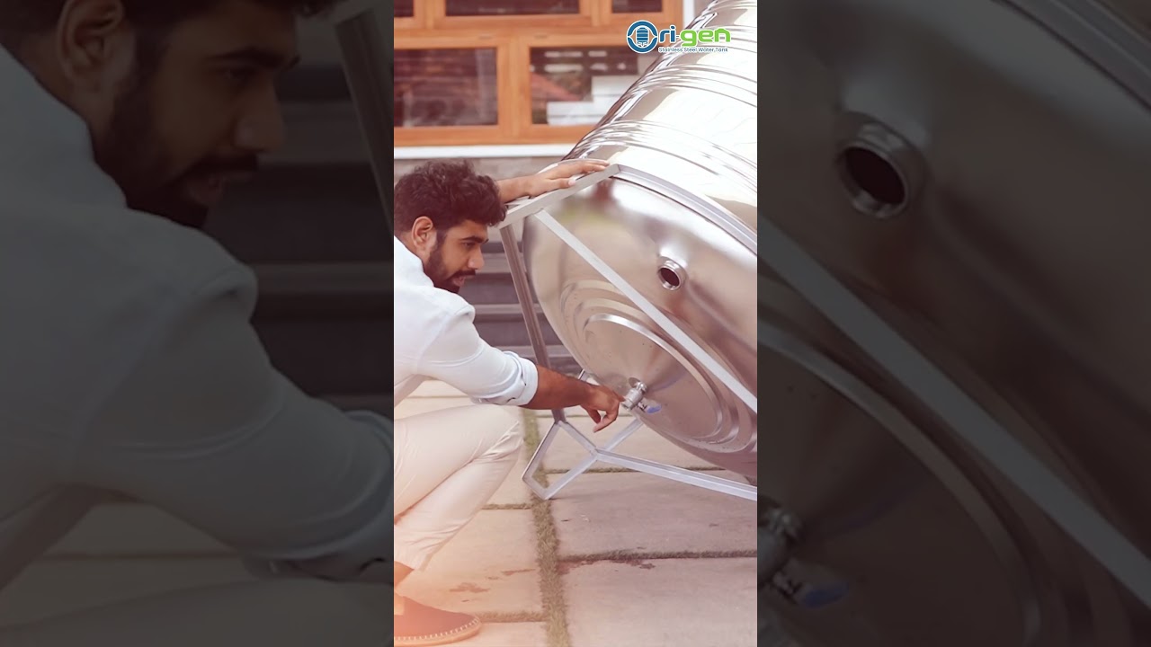 Stainless Steel Water Tanks | Ori-Gen | Electrogen #shorts #construction