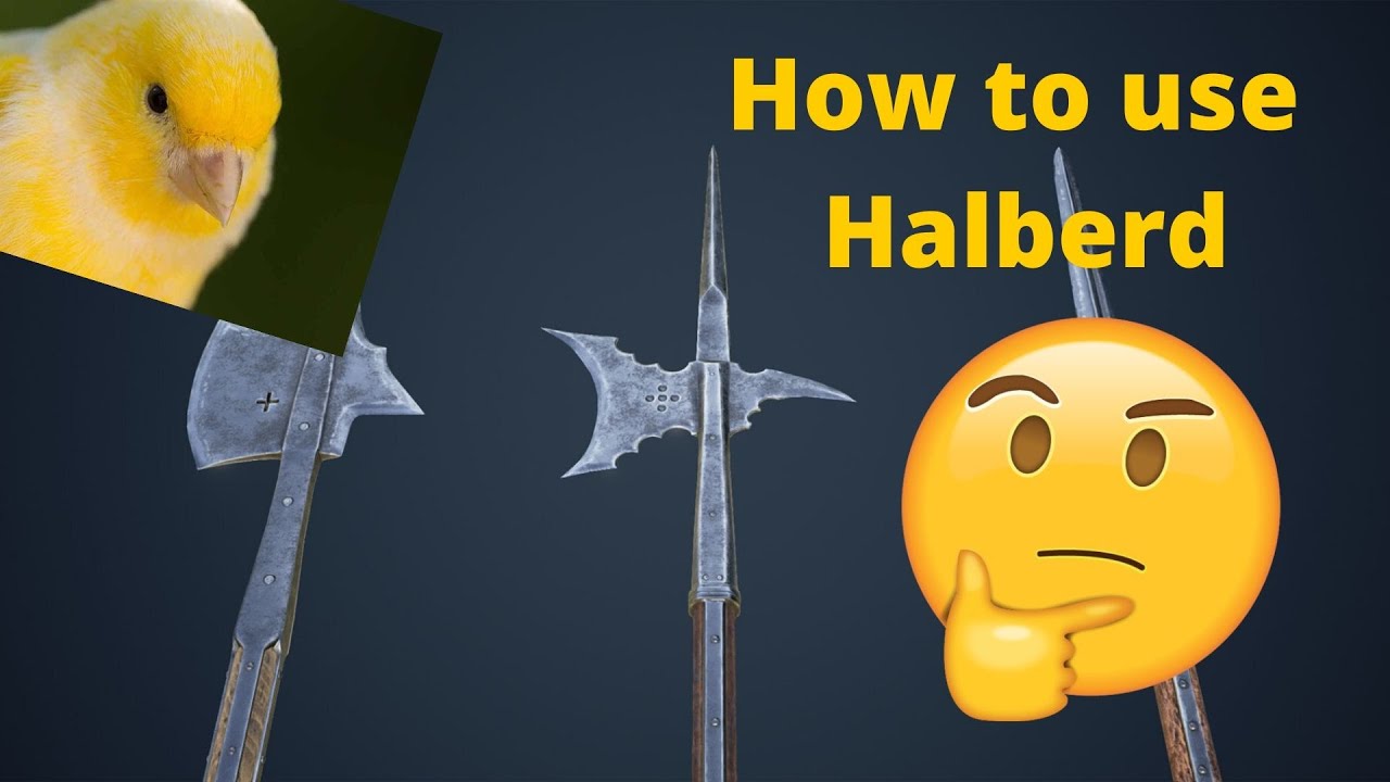 How to use the Halberd - Mordhau