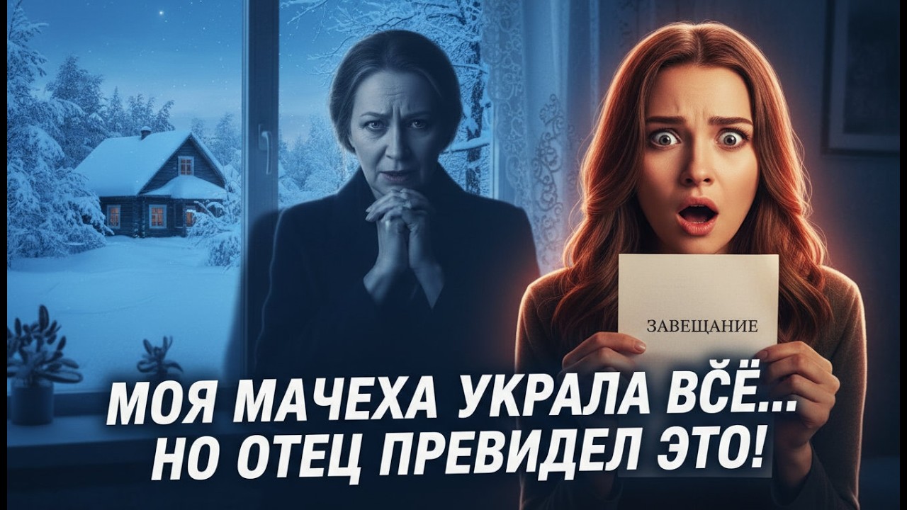 Мачеха лишила меня наследства... Но отец перехитрил её!