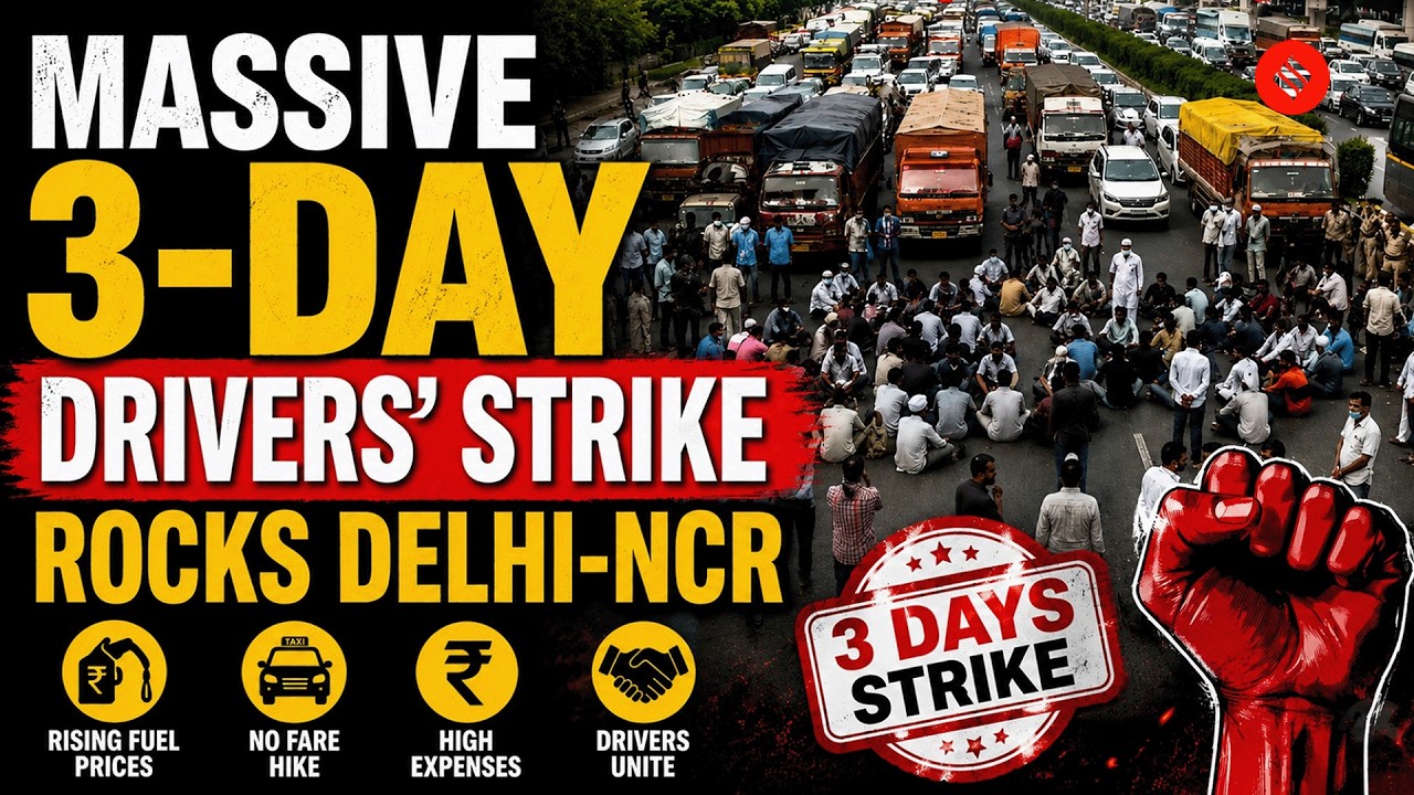 Delhi-NCR Transport Strike Begins! Ola-Uber, Autos Hit Over Fuel Price Fury