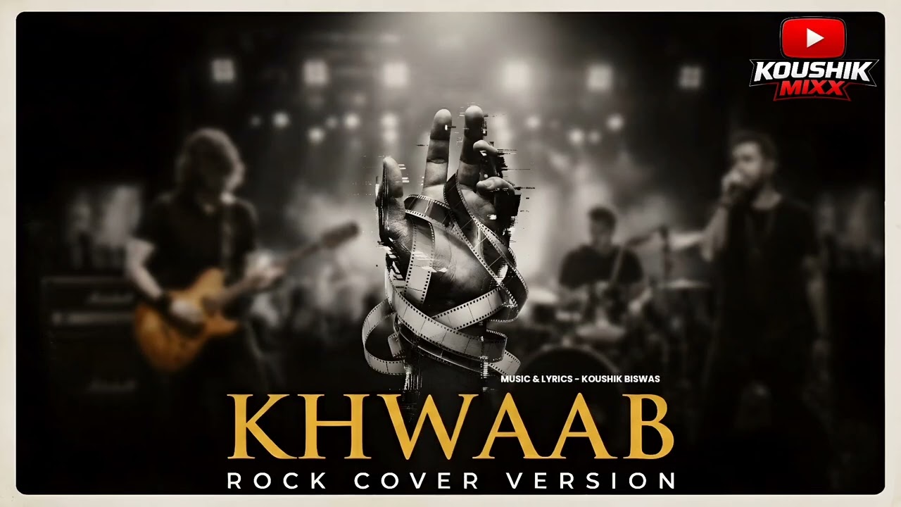 KHWAAB (Rock Version) | Koushik MIXX |  #rockversion #hindisong #khwaab #romanticsong 