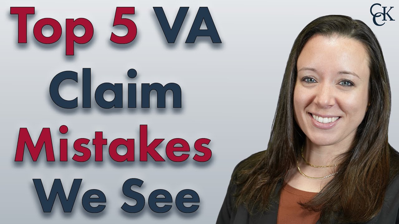 Top 5 VA Disability Claim Mistakes We See As VA Disability Lawyers
