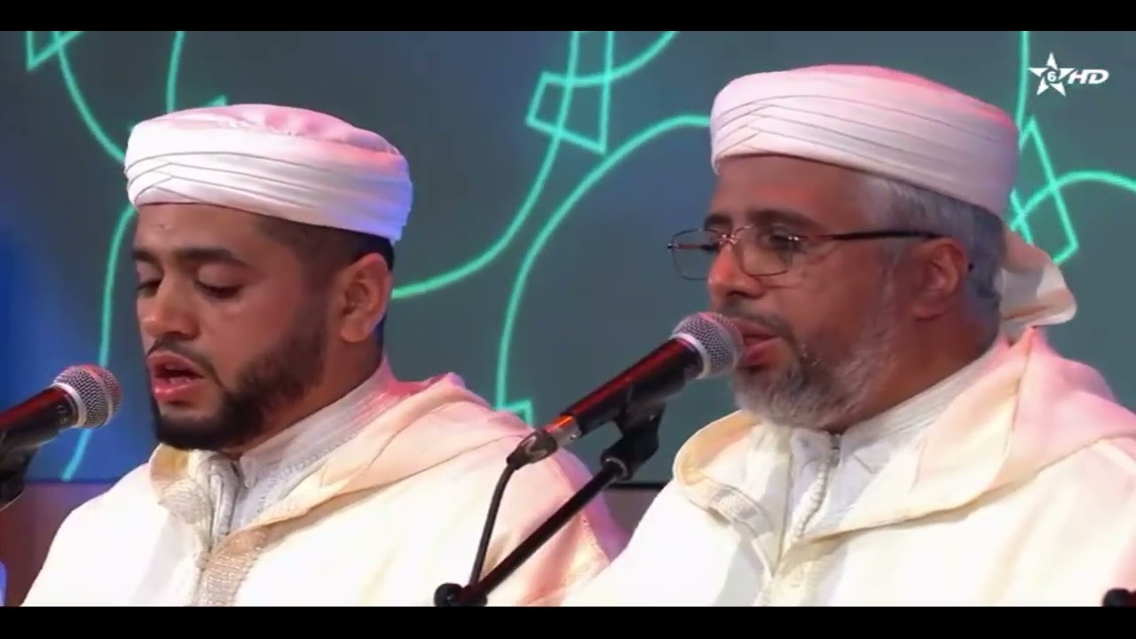 إنشاد قصيدة وحي وألحان من ليلة القرءان