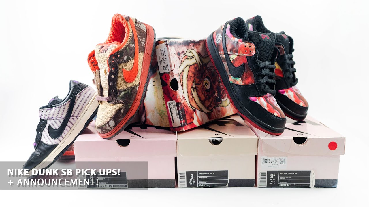 Nike SB Dunk Pick Ups + Announcement!