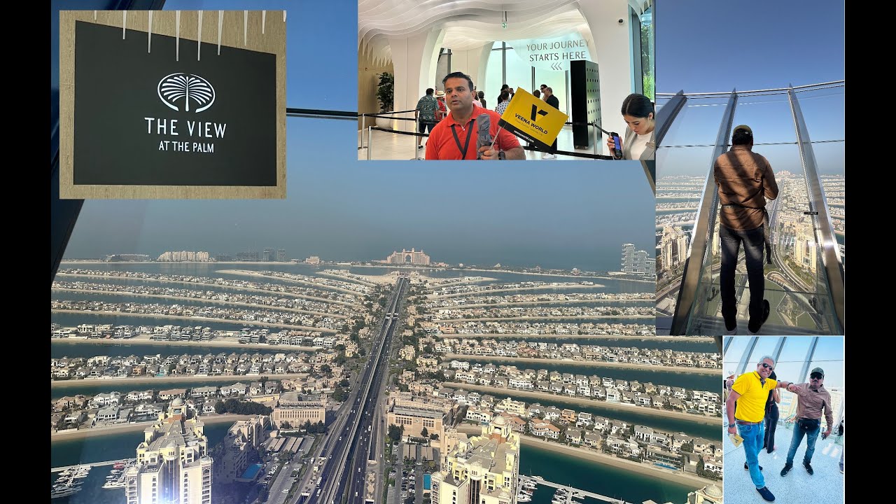 The View at the Palm - 360° panoramic views of Palm Jumeirah #dubai  #travel #dubailfe