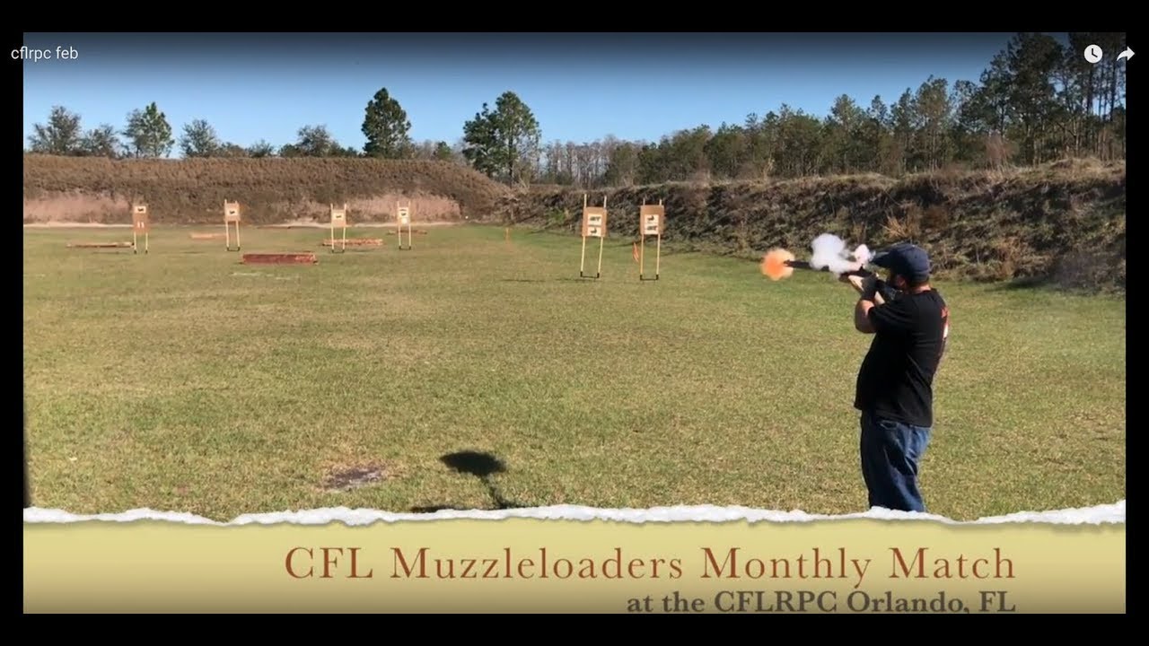 Central Florida Muzzleloaders Monthly Match at the CFLRPC Orlando
