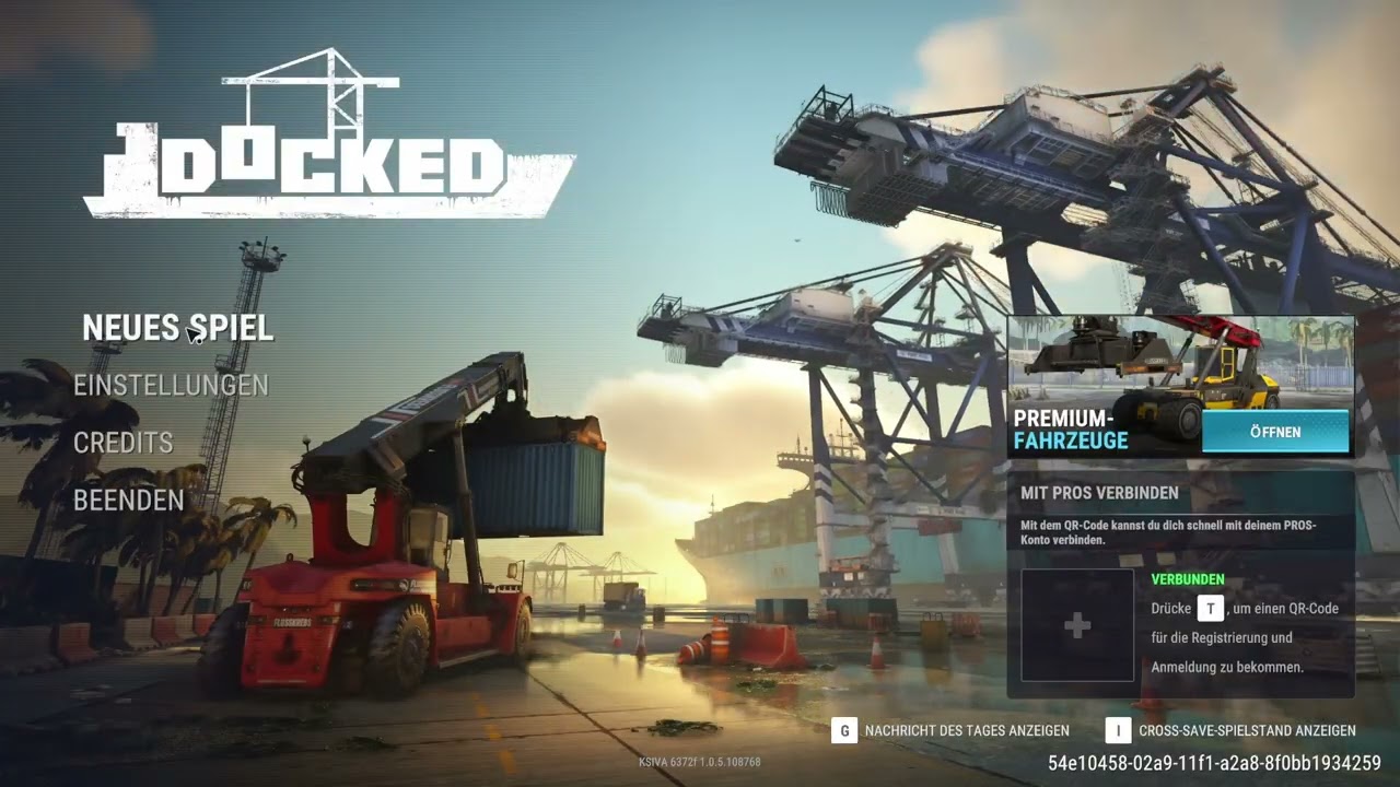 [SA-UC] S01E01 | #Docked | Einmal durch den Hafen Jagen und Container Schubsen | (DE) #Docked