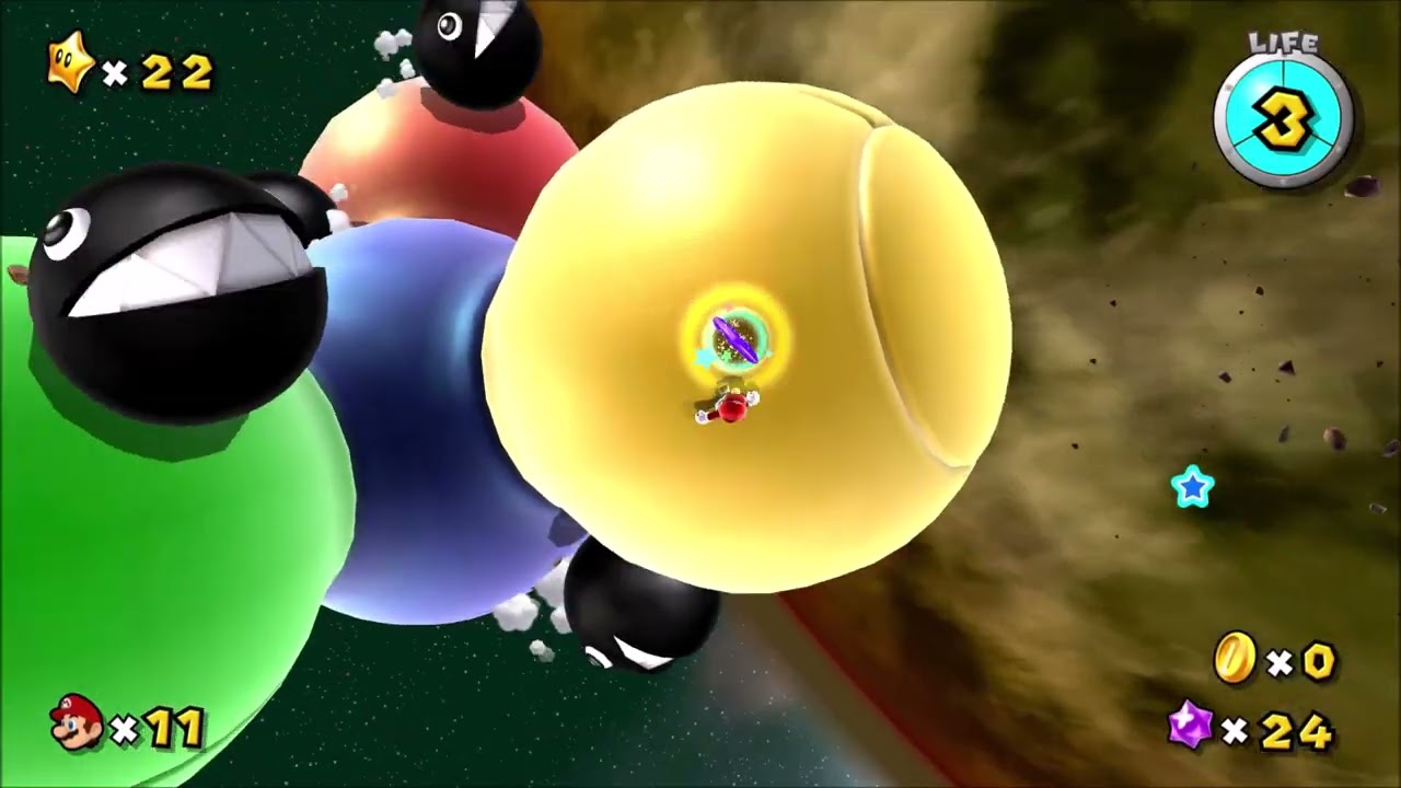 Let's Play Super Mario Galaxy Part 17 - Bob-omb Exploded