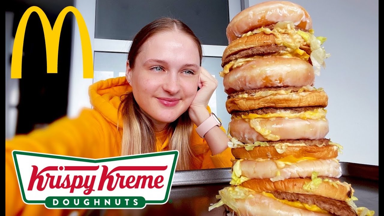 McDonald's Big Mac Krispy Kreme Tower Burger