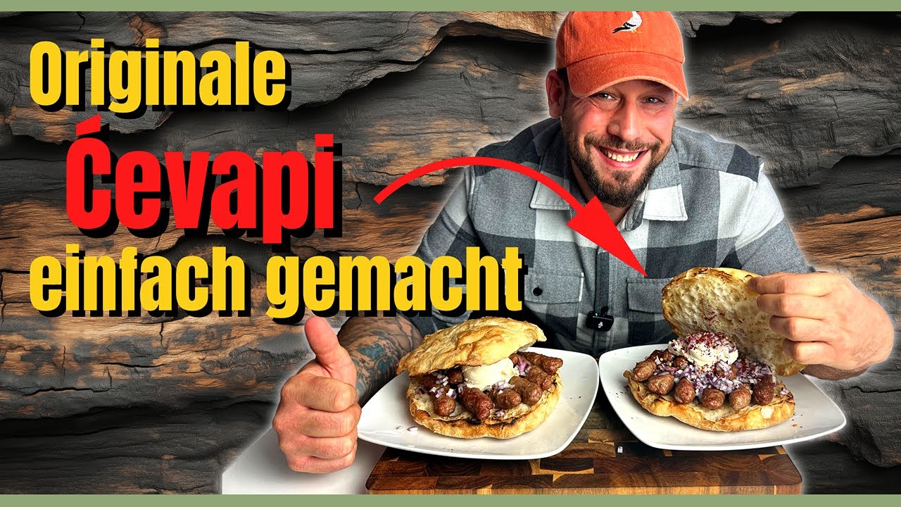 Mein bestes Ćevapi/Ćevapčići-Rezept – Jeder liebt es!Mit Kalb und Rind Schritt-für-Schritt-Anleitung