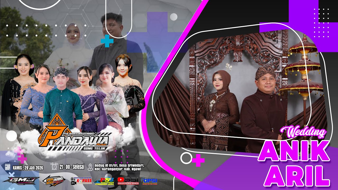🔴Live PANDAWA MUSIC | Wedding 